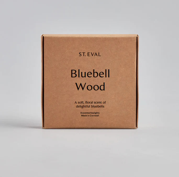 St Eval Bluebell Wood Tealights A Natural and Soothing Scent for Your