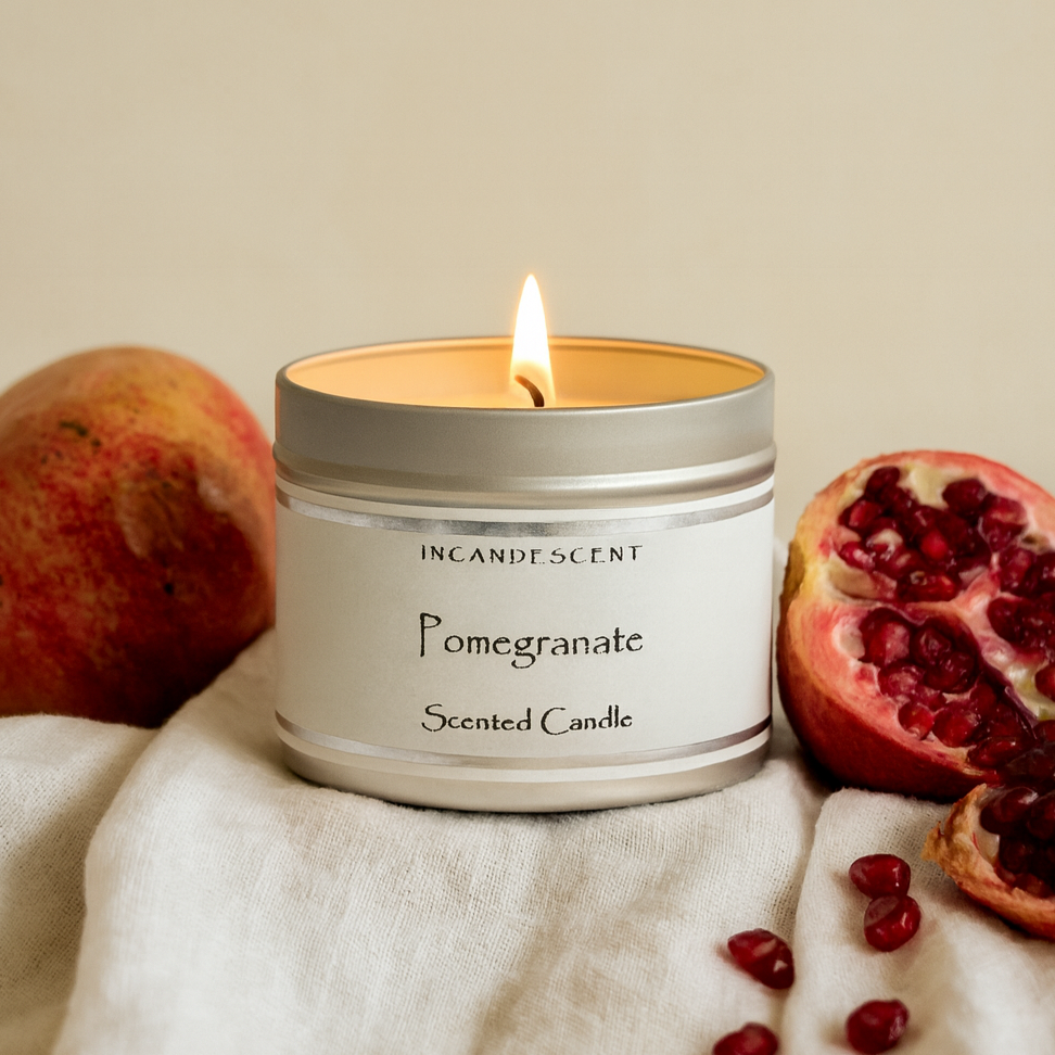 Pomegranate Candle Tin