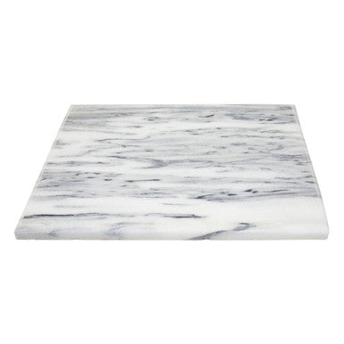 Chopping and Serving Board in White Marble