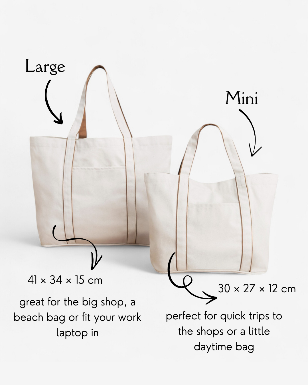 Wellies & Cocktails Heatherfall Tote Bag - Mini / Oxford Blue