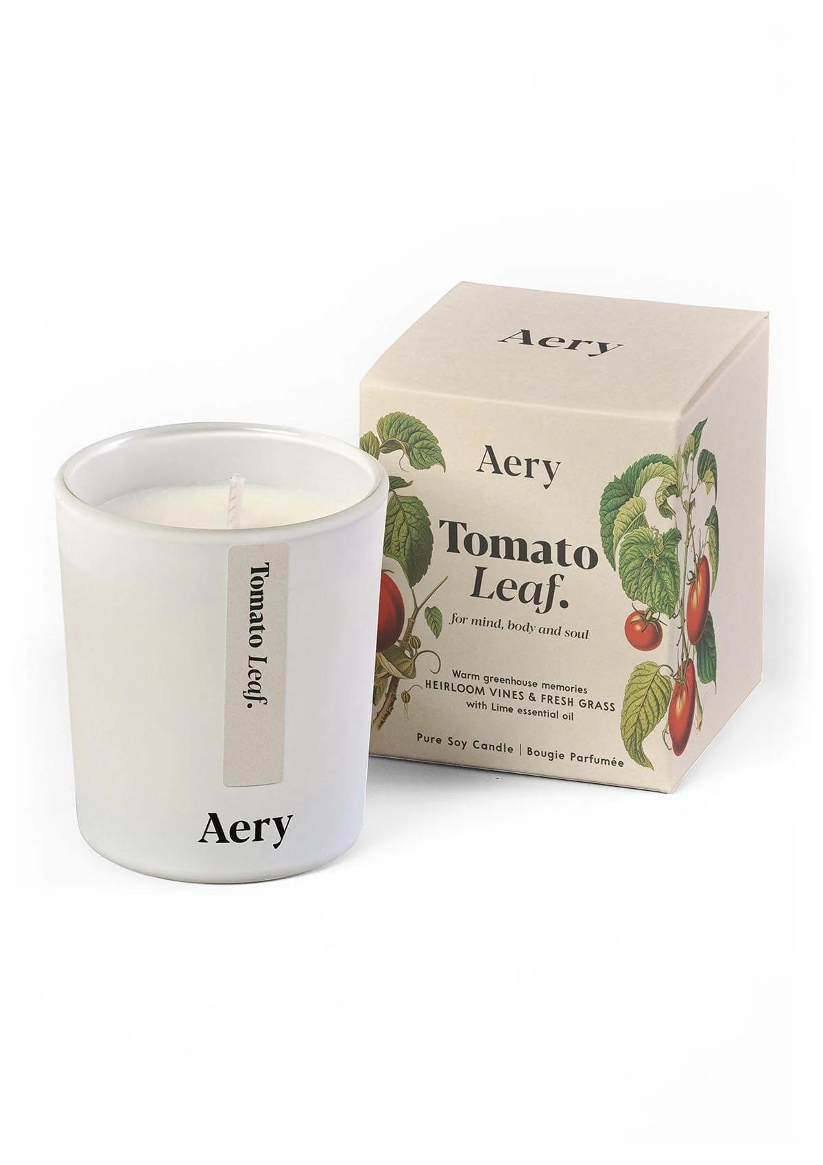 Tomato Leaf Mini Candle by Aery