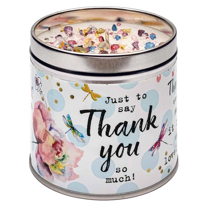 Thank you candle by Best Kept Secrets