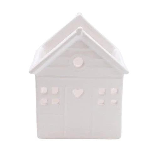Beach Hut Wide Tealight Holder by Candlelight Home