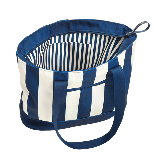 Canvas Beach Bag - Whitsunday Blue