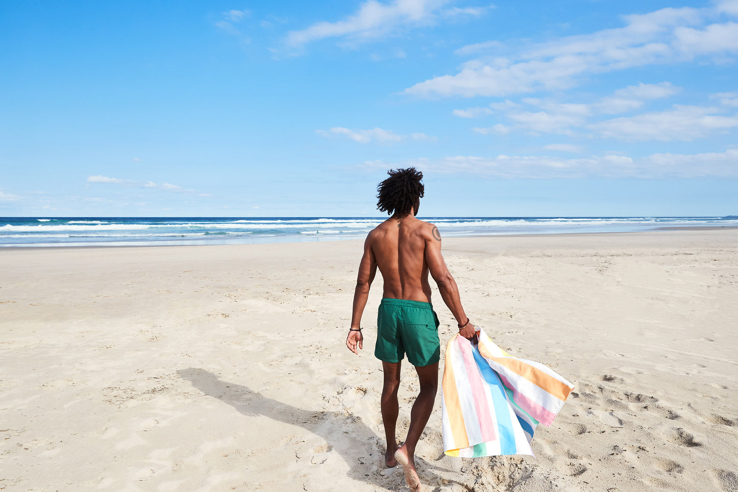 Unicorn Waves Beach Towel