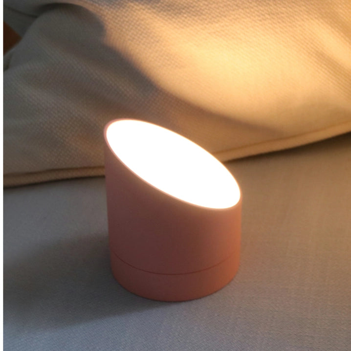 Edge Light Alarm Clock, White