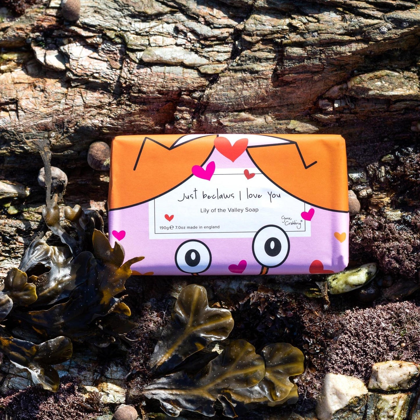 Just Beclaws I Love You Soap by Gone Crabbing