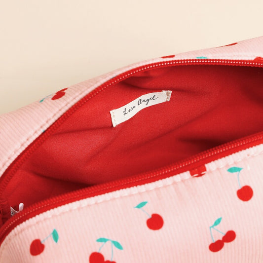 Cherry Print Make-Up Bag
