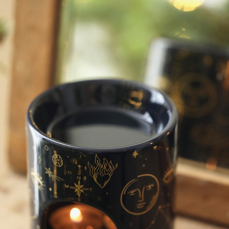 Blue Celestial Wax Burner