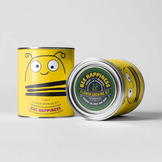 Grow Your Own Plant Gift Kit - Big Bee Happiness by The Plant Gift Co