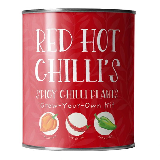 Grow Your Own Plant Gift Kit - Spicy Chilli Plants by The Plant Gift Co