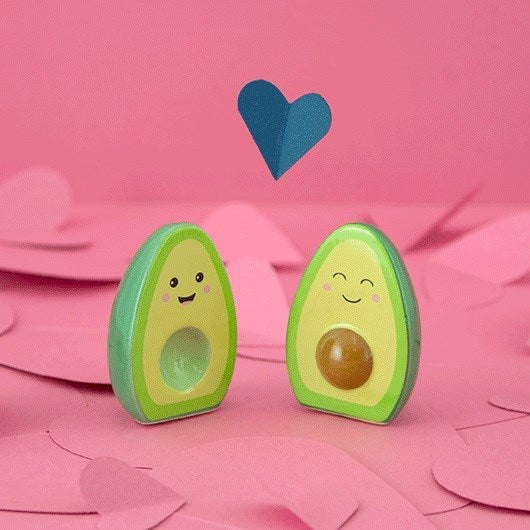 Happy Avocado Salt & Pepper Set by Sass & Belle