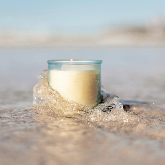St Eval Sea Salt Beachcombing Glass Candle