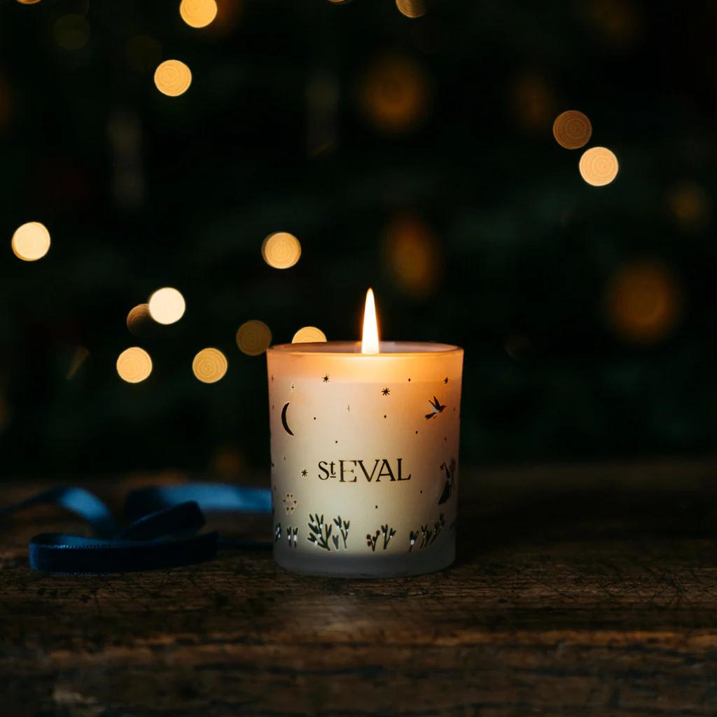 Christmas Wonderland Glass Candle