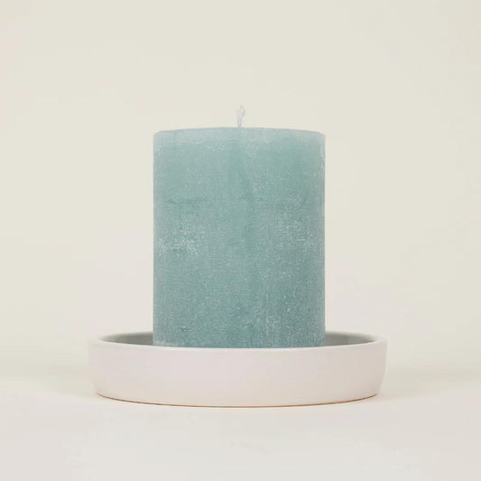 St Eval Tranquillity Fragranced Coloured Pillar