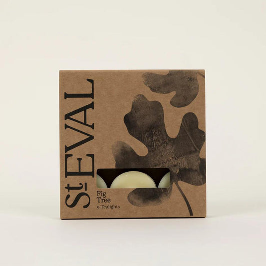St Eval Fig Tree Scented Tealight Candles
