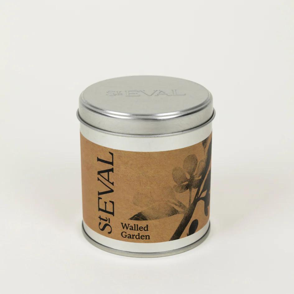 St Eval Walled Garden Scented Tin Candle