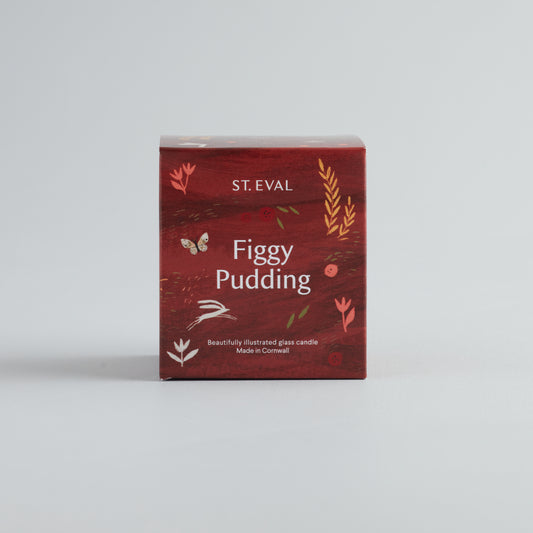 Figgy Pudding Christmas Wonderland Glass Candle