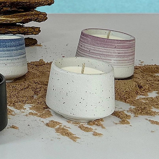 Polzeath Candle - Rock Salt & Driftwood