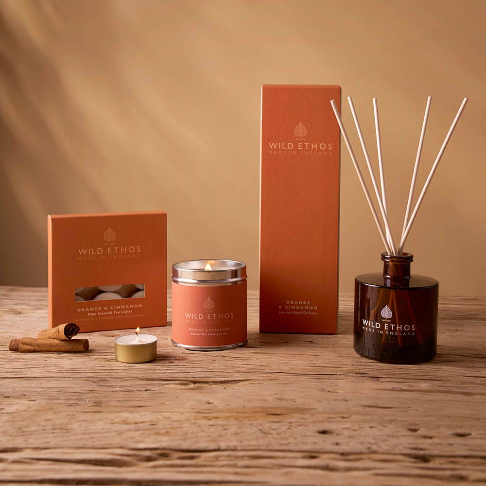 Cinnamon & Orange Scented Tealights