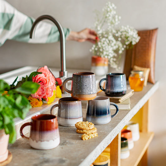 Mojave Glaze Black Mug