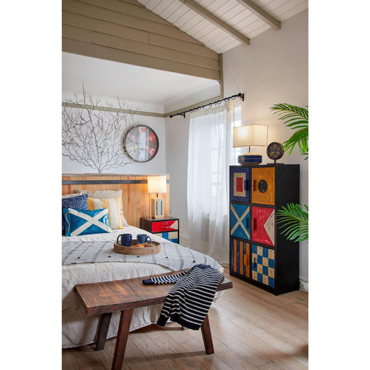 Rectangular Pulley Table Lamp