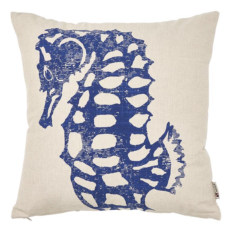 Seahorse Square Cushion