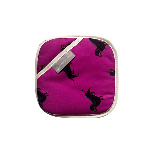 Sausage Dog Pot Grab by Tracey Cooper