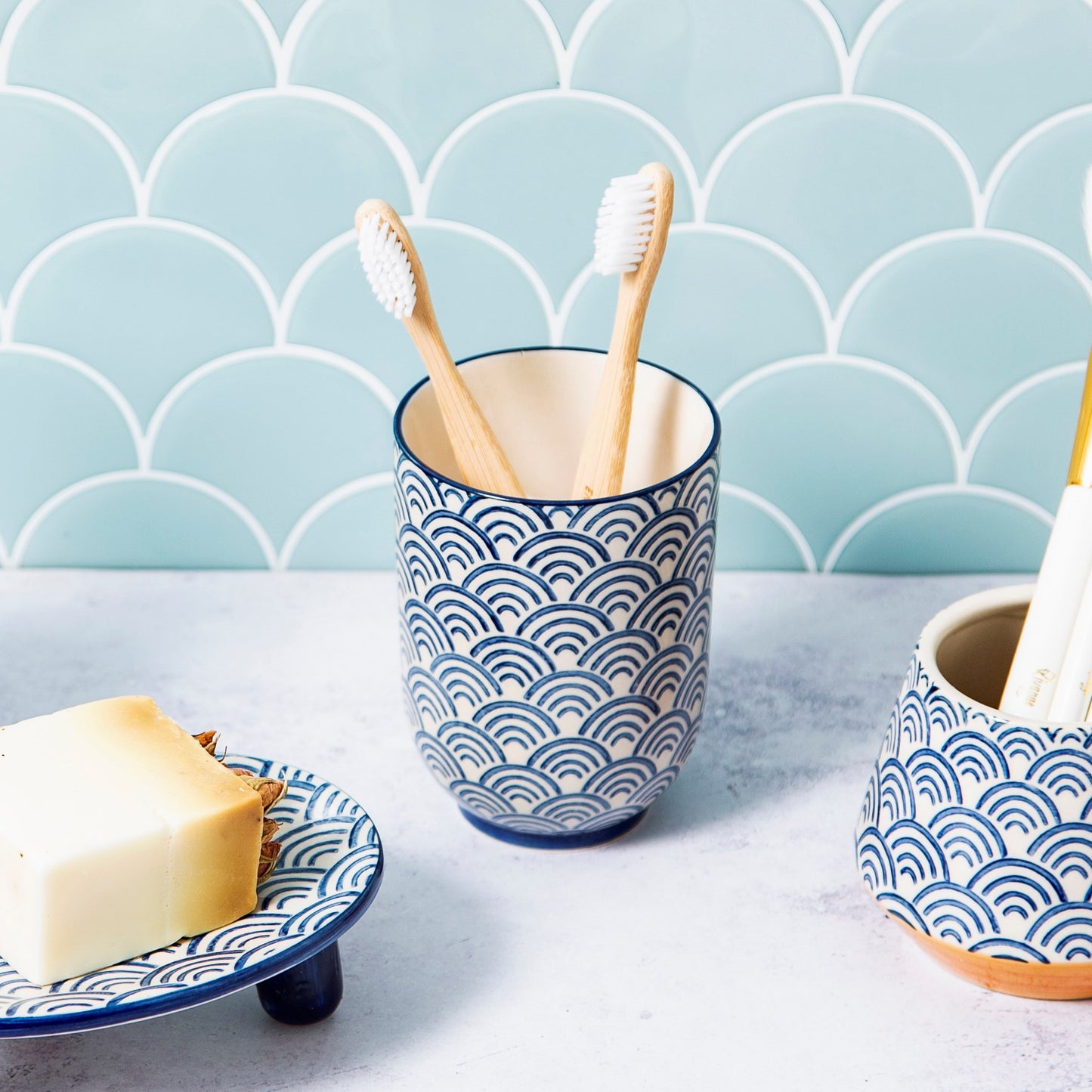 Blue Wave Tumbler from Sass and Belle