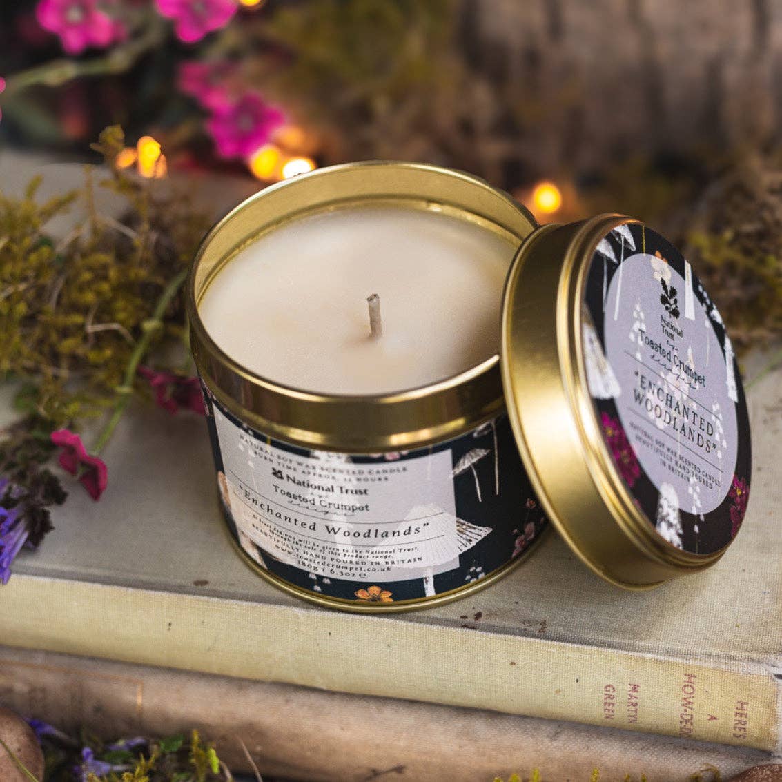 St Eval Tin Candles at Home and Bay