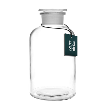 Clear Glass Apothecary Jars