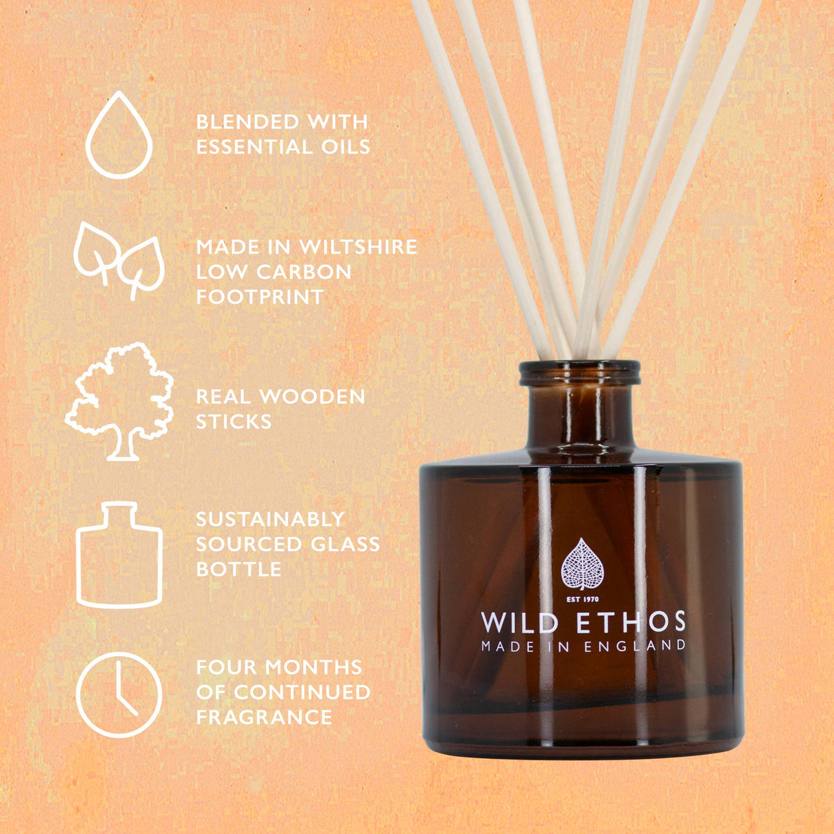 Cinnamon & Orange "Winter Spice" Reed Diffuser