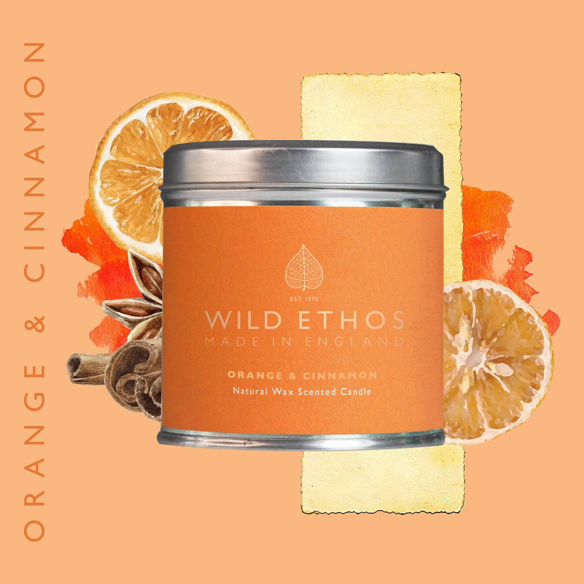 Cinnamon & Orange "Winter Spice" Candle