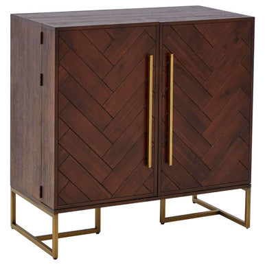 Brando Brown Drinks Cabinet