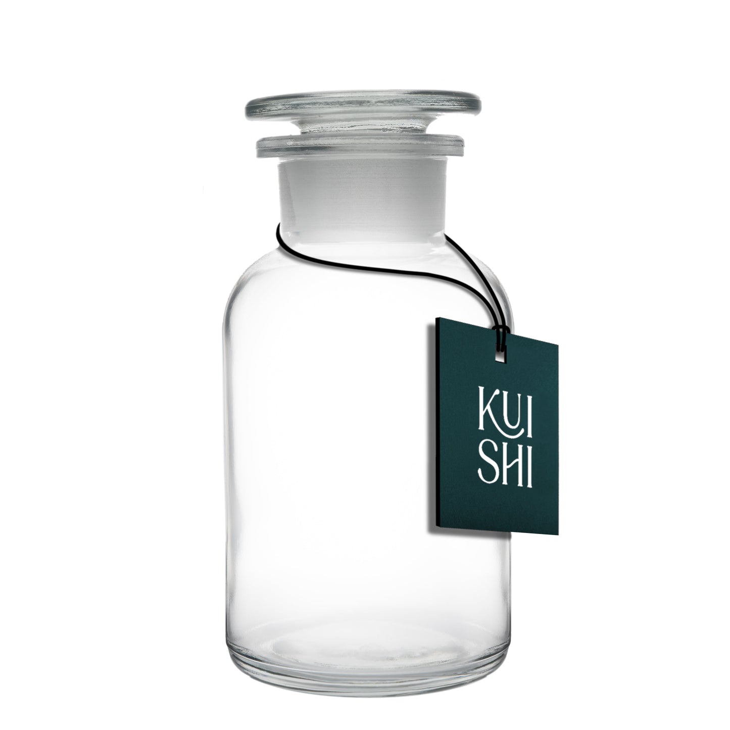 Clear Glass Apothecary Jars
