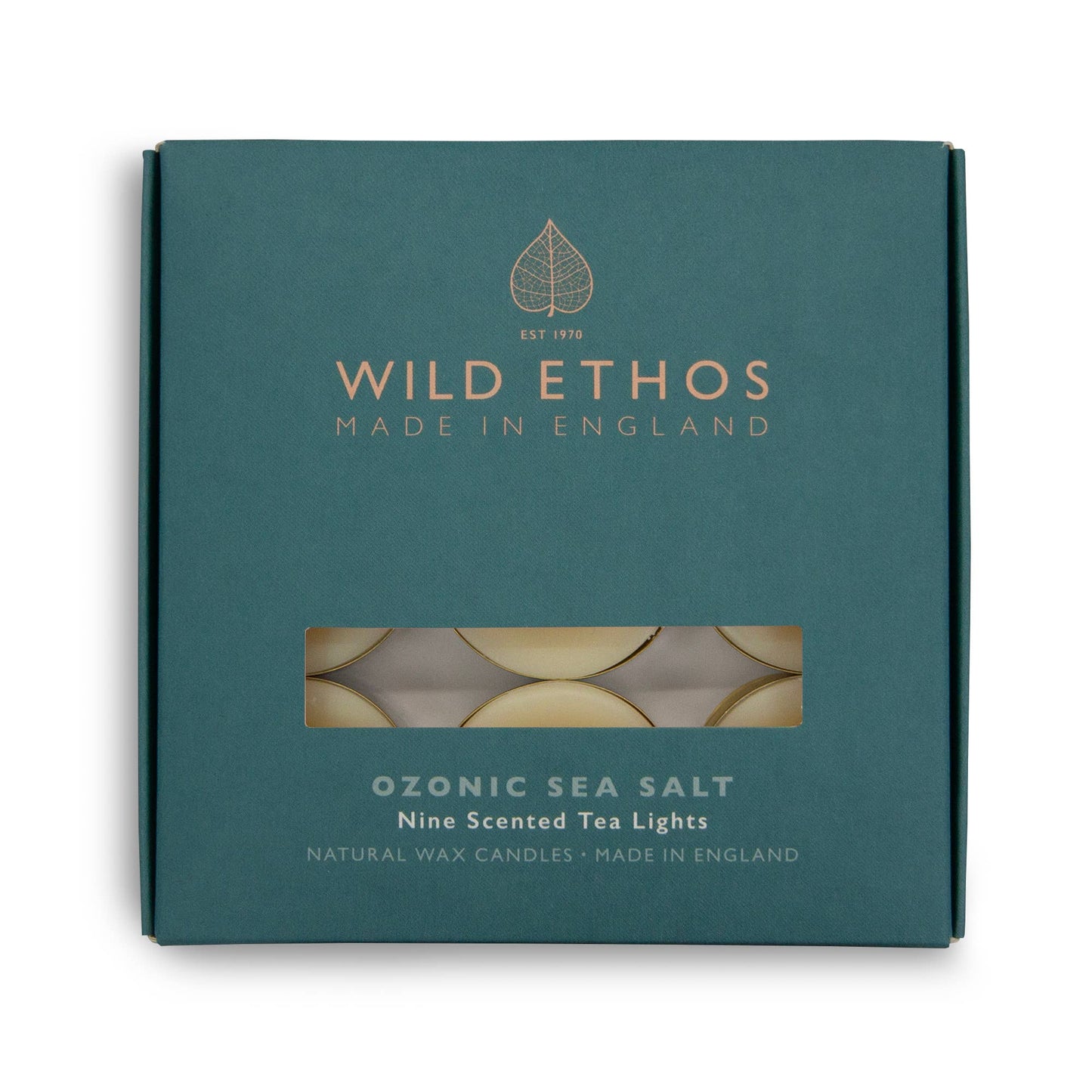 Ozonic Sea Salt Scented Tealights