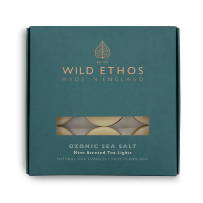 Ozonic Sea Salt Scented Tealights