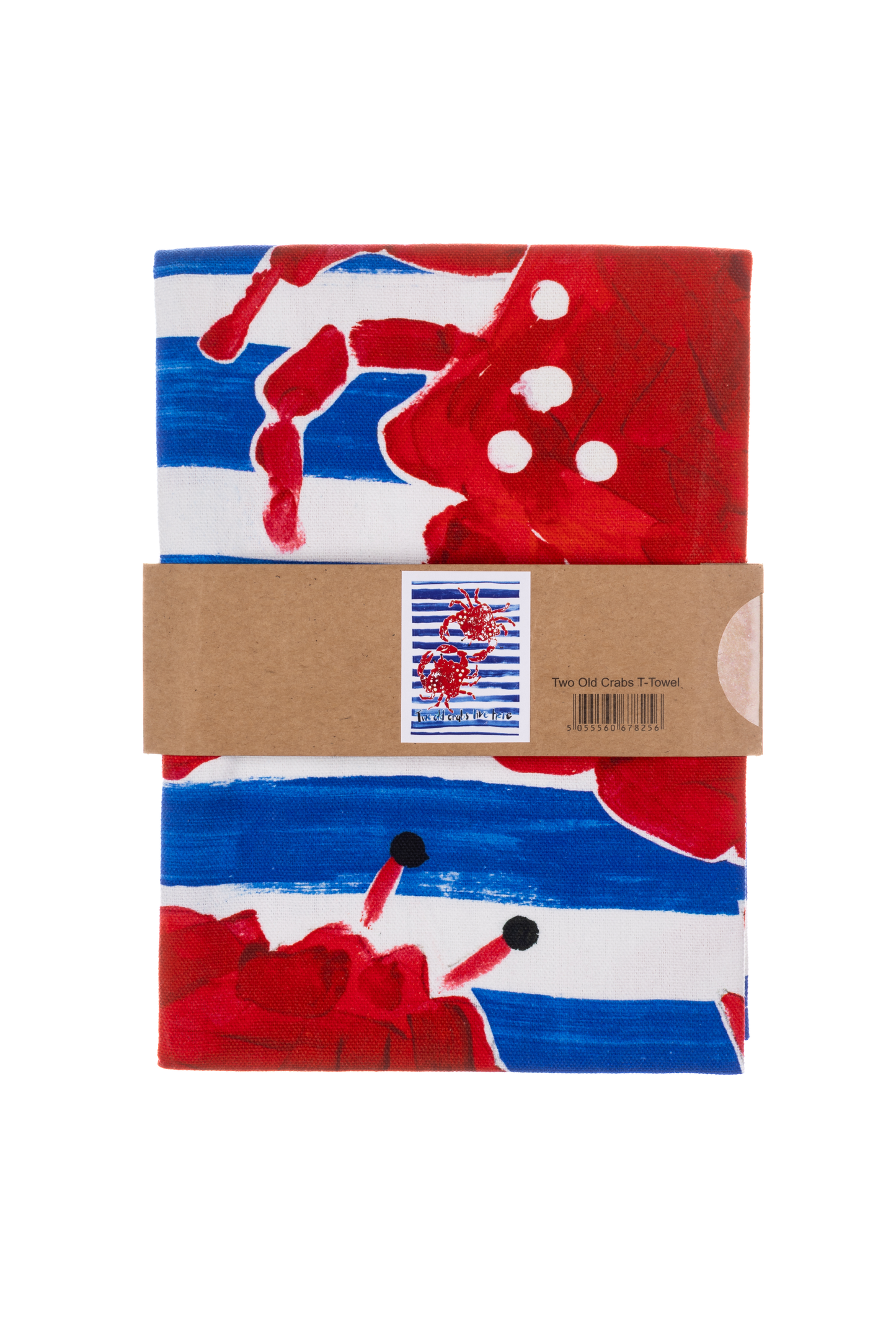 Two Old Crabs Tea Towel