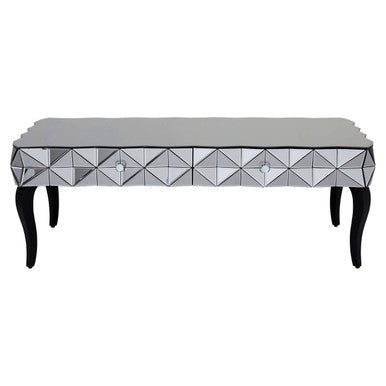 Soho Silver 3D Geometric Coffee Table