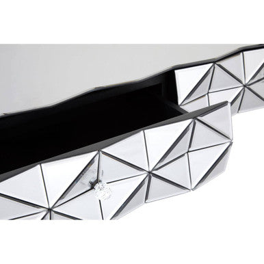 Soho Silver 3D Geometric Coffee Table