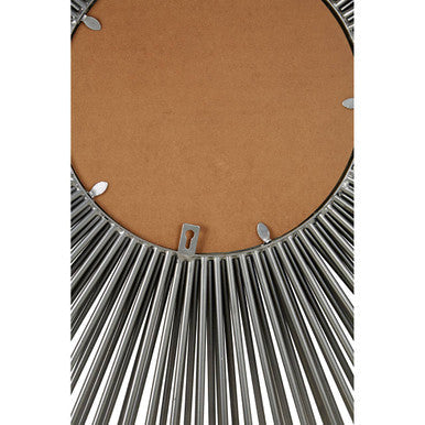 Cristi Silver Finish Wall Mirror