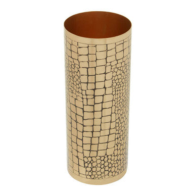 Meko Large Croc Pattern Vase