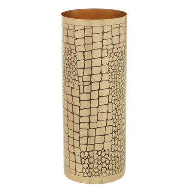 Meko Large Croc Pattern Vase