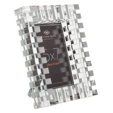 Carrie 5 x 7 Crystal Photo Frame