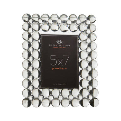Carrie 5 x 7 Crystal Bubble Photo Frame