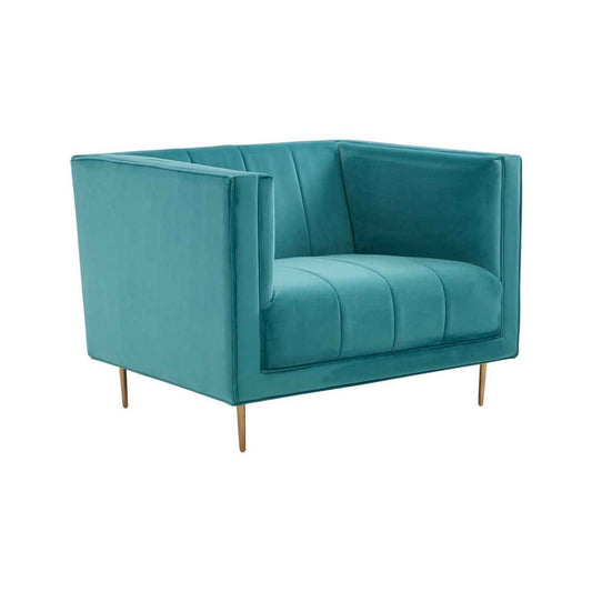 Otylia Bold Green Armchair
