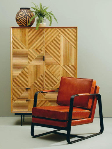 Jakara Natural Wooden Cabinet