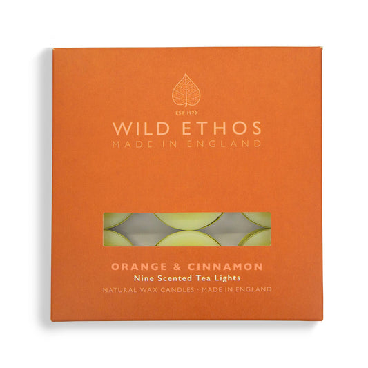 Cinnamon & Orange "Winter Spice" Scented Tealights
