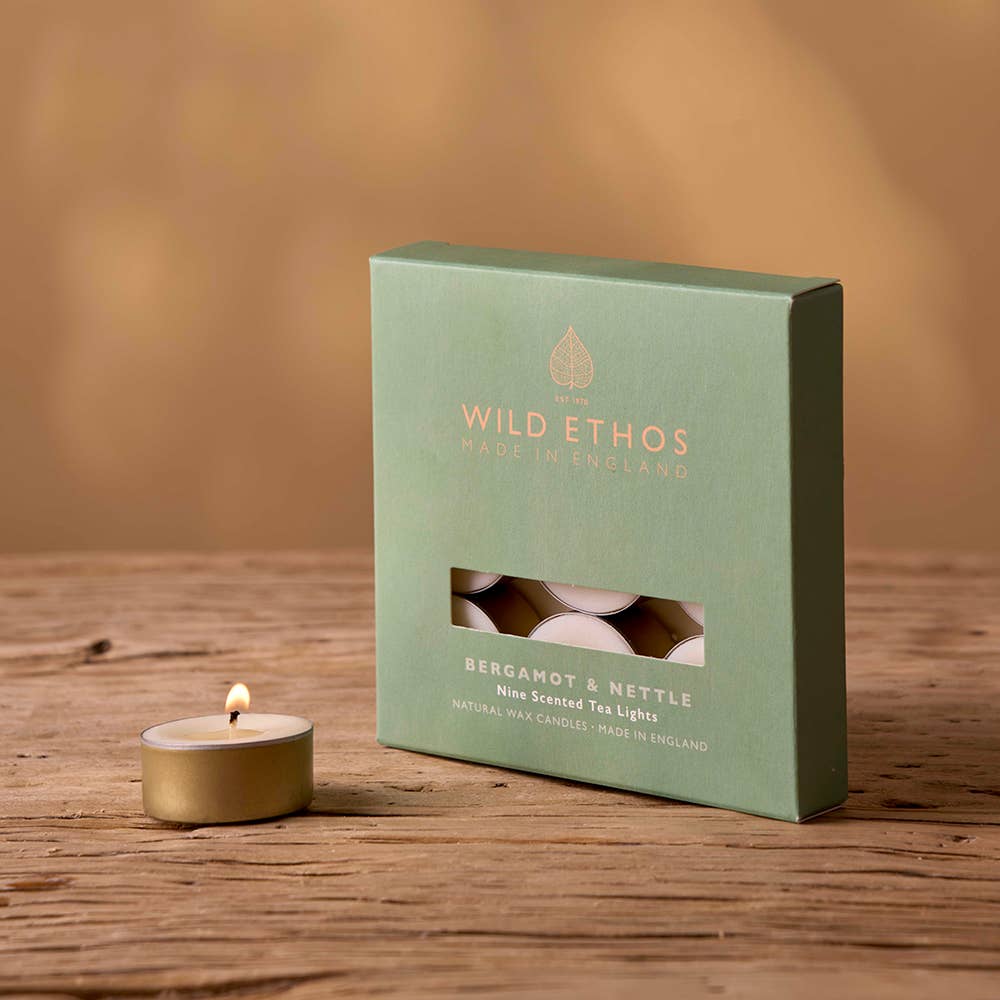 Bergamot & Nettle Scented Tealights