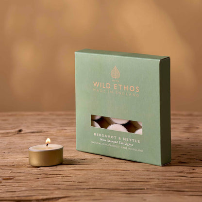 Bergamot & Nettle Scented Tealights